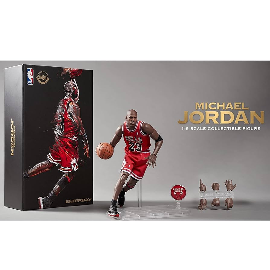 ENTERBAY 1/9 Michael Jordan フィギュア ジョーダン Enterbay Michael Jordan 1/9 Review - YouTube
